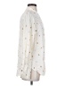 Closed Polka Dots White Long Sleeve Blouse Size XS - photo 4