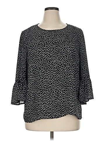 Elle 3/4 Sleeve Blouse (view 1)