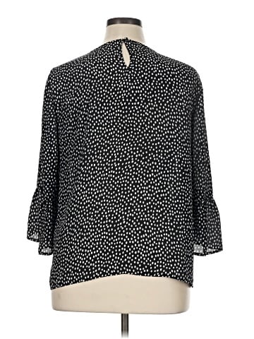 Elle 3/4 Sleeve Blouse (view 2)