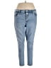 Gap Solid Blue Jeans Size 18 - photo 1