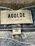 AGOLDE 100% Cotton Blue Jeans Size 26 waist - photo 7