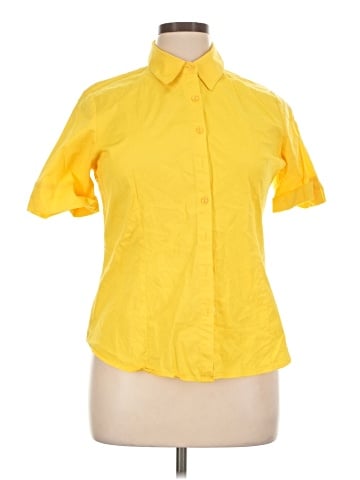 LE3NO Short Sleeve Blouse (view 1)