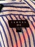 Tinsel 100% Viscose Stripes Blue Long Sleeve Button-Down Shirt Size XL - photo 7