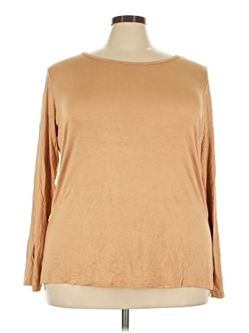 Ashley Stewart 3/4 Sleeve T-Shirt (view 1)