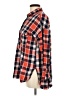 Old Navy 100% Cotton Plaid Red Long Sleeve Button-Down Shirt Size L - photo 5