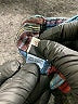 Gypsy Rose 100% Cotton Tweed Blue Jumpsuit One size - photo 6