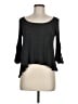 just ginger Gray 3/4 Sleeve Top Size M - photo 1