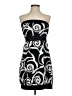 Old Navy 100% Polyester Graphic Black Cocktail Dress Size XS - photo 1