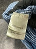 Dylan 100% Cotton Chevron-herringbone Blue Denim Shorts Size 14 - photo 4