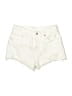 Levi's 100% Cotton Hearts Ivory Denim Shorts Size 29 waist - photo 1