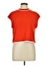 Calia Orange Short Sleeve Turtleneck Size L - photo 1