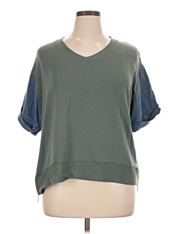 Peace Love World Short Sleeve Top (view 1)