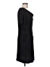 Halogen Solid Black Cocktail Dress Size L - photo 4