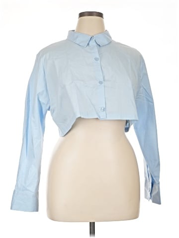 Divided by H&M Long Sleeve Button-Down Shirt (view 1)
