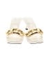 Good American Solid Ivory Sandals Size 8 - photo 2
