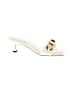 Good American Solid Ivory Sandals Size 8 - photo 1
