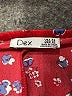 Dex 100% Polyester Floral Red Casual Dress Size XS - photo 7