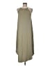 Double Zero Solid Green Casual Dress Size M - photo 1