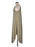 Double Zero Solid Green Casual Dress Size M - photo 5