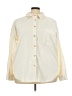 Perch by Blu Pepper Color Block Ivory Long Sleeve Blouse Size 3X - photo 1