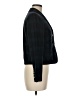 Cartonnier Plaid Green Black Wool Blazer Size 8 - photo 4