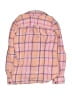 SO Plaid Pink Long Sleeve Blouse Size 7 - 8 - photo 2