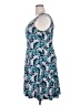Perceptions Paisley Blue Casual Dress Size XL - photo 5
