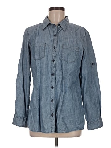 L.L.Bean Long Sleeve Button-Down Shirt (view 1)
