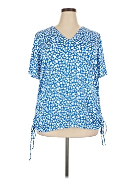 Ny Collection Short Sleeve Blouse