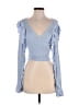Tularosa Blue Pullover Sweater Size S - photo 1