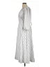 Calvin Klein Stripes Gray Casual Dress Size 16 - photo 5