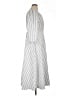 Calvin Klein Stripes Gray Casual Dress Size 16 - photo 4