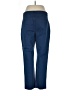 Ann Taylor Solid Blue Casual Pants Size 12 (tall) - photo 2
