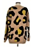 Easel Animal Print Brown Pullover Sweater Size S - photo 2