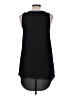 Moa Moa Solid Black Casual Dress Size M - photo 2