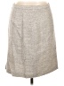 Pure Collection 100% Wool Chevron-herringbone Gray Wool Skirt Size 10 - photo 1