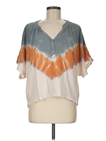 Young Fabulous & Broke Short Sleeve Blouse (view 1)