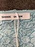 Samsoe Samsoe 100% Cotton Teal Cocktail Dress Size L - photo 7