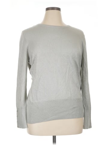 JM Collection Long Sleeve Top (view 1)