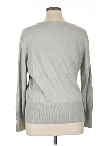 JM Collection Long Sleeve Top (view 2)