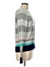 Gap Outlet Stripes Gray Pullover Sweater Size L - photo 4