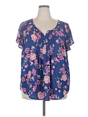 Torrid Short Sleeve Blouse (view 1)