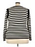 Lane Bryant Stripes Ivory Turtleneck Sweater Size 22 - 24 Plus - photo 2