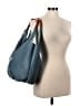 Montana West 100% Leather Solid Blue Hobo One size - photo 2