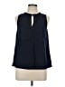 Boden 100% Linen Blue Sleeveless Blouse Size 10 - photo 1