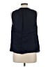 Boden 100% Linen Blue Sleeveless Blouse Size 10 - photo 2