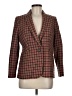 J.Crew Plaid Burgundy Blazer Size 8 (petite) - photo 1