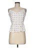 Sim & Sam 100% Cotton White Sleeveless Blouse Size M - photo 1