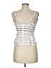 Sim & Sam 100% Cotton White Sleeveless Blouse Size M - photo 2