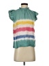 THML Tie-dye Teal Sleeveless Blouse Size XS - photo 1